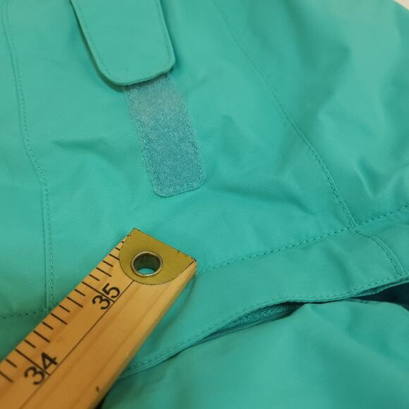 Columbia Winter Jacket Womens Small Green Turquoise Blue Omni-Heat Insulated - Picture 13 of 15